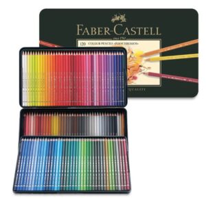 box of faber castell polychromos pencils